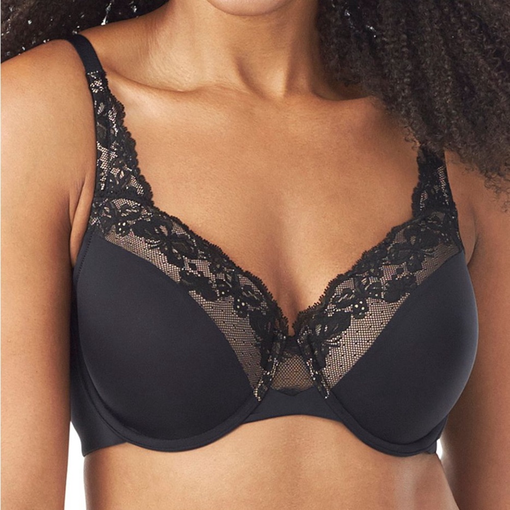 NWT Olga Cloud 9 Underwire Bra Light Lift in Black size 36D